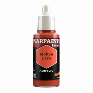 The Army Painter - Warpaints Fanatic: Molten Lava Χρώμα Μοντελισμού (18ml)