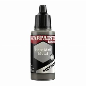 The Army Painter - Warpaints Fanatic Metallic: Plate Mail Metal Χρώμα Μοντελισμού (18ml)