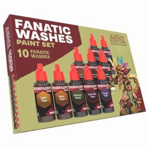 The Army Painter - Warpaints Fanatic: Washes Paint Set (10 Χρώματα)