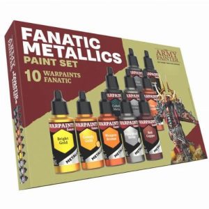 The Army Painter - Warpaints Fanatic: Metallics Paint Set (10 Χρώματα)