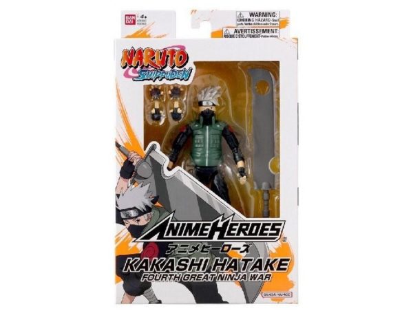 Naruto Shippuden: Anime Heroes - Hataki Kakashi Φιγούρα Δράσης (16cm)