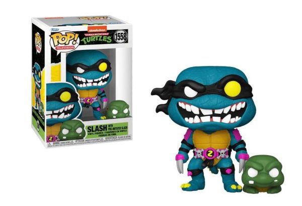 Φιγούρα Funko POP! Teenage Mutant Ninja Turtles - Slash with Pre-Mutated Slash #1558