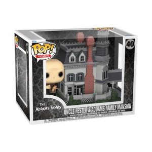 Funko Pop! Town: Addams Family Classic - Addams Home with Uncle Fester #40 Vinyl Figure