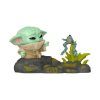 Funko Pop! Deluxe: Mandalorian - Din Grogu with Frog​ #720 Bobble-Head Vinyl Figure