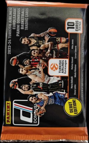 Panini - 2023-24 Donruss Turkish Airlines Euroleague Basketball Φακελάκι (10 Κάρτες)