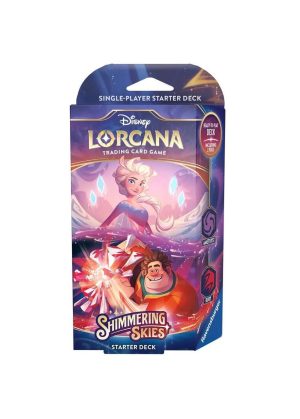 Disney Lorcana TCG: Shimmering Skies: Starter Deck (Amethyst & Ruby)