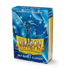 Dragon Shield Sky Blue - Classic Sleeves - Japanese Size 59x86mm (60 Θήκες)