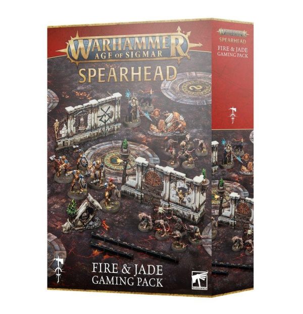 Warhammer Age of Sigmar - Spearhead: Fire & Jade Gaming Pack (80-56)