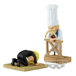 One Piece: WCF Log Stories - Sanji & Zeff Φιγούρα Αγαλματίδιο (8cm)