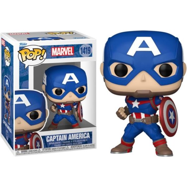 Φιγούρα Funko POP! Marvel New Classics - Captain America #1419