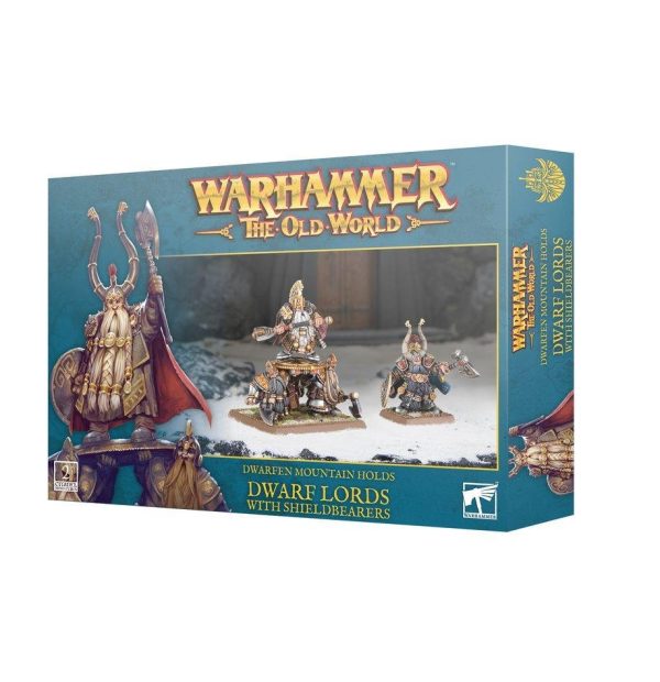 Warhammer: The Old World - Dwarfen Mountain Holds: Dwarf Lords with Shieldbearers (10-11)