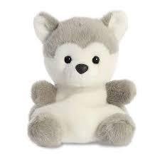 Λούτρινο Aurora - Palm Pals: Busky Husky (13cm)