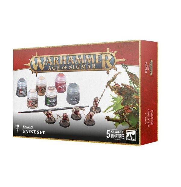 Warhammer Age of Sigmar - Skaven Paint Set (60-09)