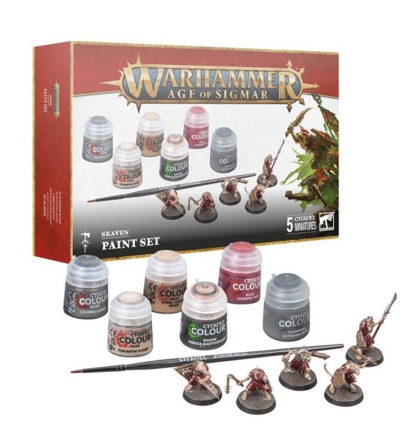 Warhammer Age of Sigmar - Skaven Paint Set (60-09)