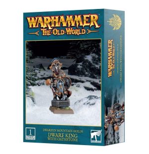 Warhammer: The Old World - Dwarfen Mountain Holds: Dwarf King with Oathstone (10-16)