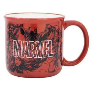 Stor Disney: Marvel Pattern - Ceramic Breakfast Mug in Gift Box (400ml) (75434)