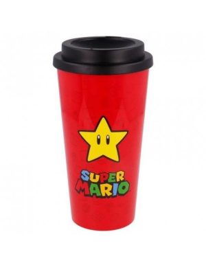 Stor: Super Mario - Large Coffee Tumbler (520ml) (01379)