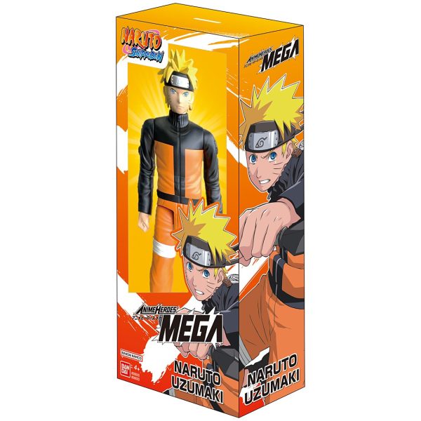 Bandai Anime Heroes: Mega Naruto – Uzumaki Naruto Action Figure (30cm) (38151)