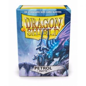 Dragon Shield Petrol - Matte Sleeves - Standard Size 63x88mm (100 Θήκες)