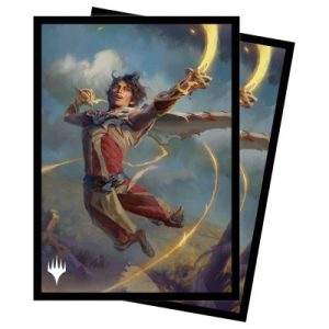 Ultra Pro Wilds of Eldraine Kellan, the Fae-Blooded (Adventure Frame) Standard Deck Protector Sleeves for Magic: The Gathering 66x91mm (100 Θήκες)