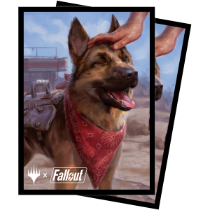 Ultra Pro Fallout Dogmeat, Ever Loyal 100Ct Deck Protector® Sleeves For Magic: The Gathering