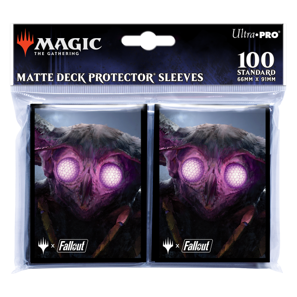 Ultra Pro Fallout The Wise Mothman Deck Protector®  Sleeves (100Ct) For Magic: The Gathering