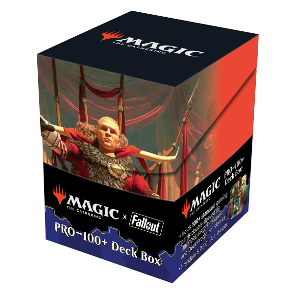 Ultra Pro Fallout Caesar, Legion’S Emperor 100+ Deck Box® For Magic: The Gathering