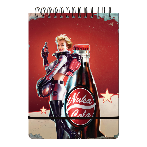 Ultra Pro Fallout Nuka-Cola Pinup Spiral Life Pad For Magic: The Gathering
