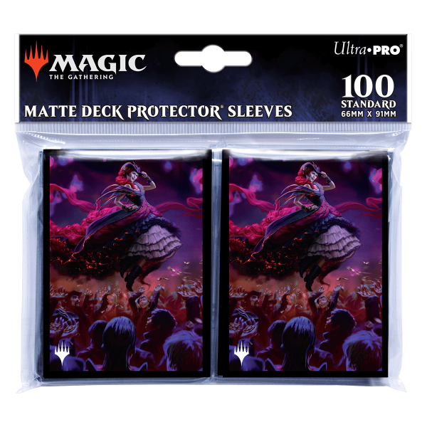 Ultra Pro Outlaws Of Thunder Junction Olivia, Opulent Outlaw Deck Protector Sleeves (100Ct) For Magic: The Gathering