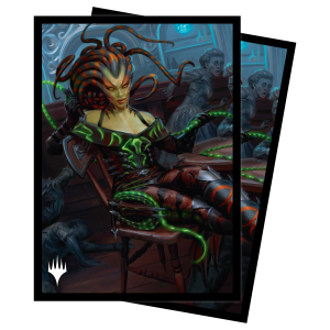 Ultra Pro Outlaws Of Thunder Junction Vraska, The Silencer Key Art Deck Protector Sleeves (100Ct) For Magic: The Gathering