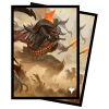 Ultra Pro Outlaws Of Thunder Junction Rakdos, The Muscle Key Art Deck Protector Sleeves (100Ct) For Magic: The Gathering