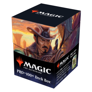 Ultra Pro Outlaws Of Thunder Junction Yuma, Proud Protector 100+ Deck Box® For Magic: The Gathering