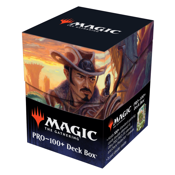 Ultra Pro Outlaws Of Thunder Junction Yuma, Proud Protector 100+ Deck Box® For Magic: The Gathering