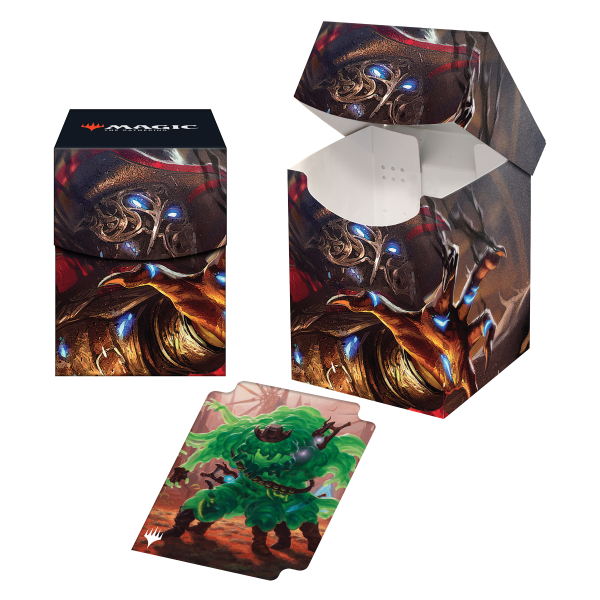 Ultra Pro Outlaws Of Thunder Junction Gonti, Canny Acquisitor 100+ Deck Box® For Magic: The Gathering