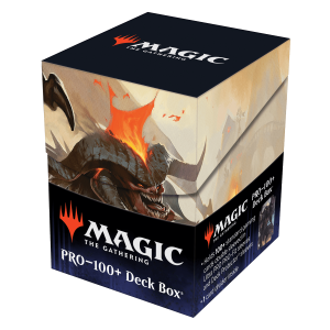 Ultra Pro Outlaws Of Thunder Junction Rakdos, The Muscle  Key Art 100+ Deck Box® For Magic: The Gathering