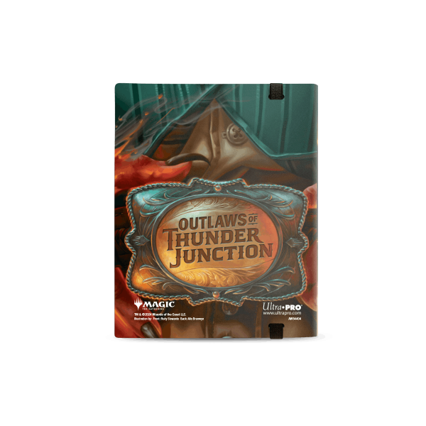 Ultra Pro Outlaws Of Thunder Junction Vraska 4-Pocket Pro-Binder For Magic: The Gathering