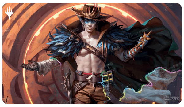 Ultra Pro Outlaws Of Thunder Junction Oko, The Ringleader Standard Gaming Playmat Key Art For Magic: The Gathering