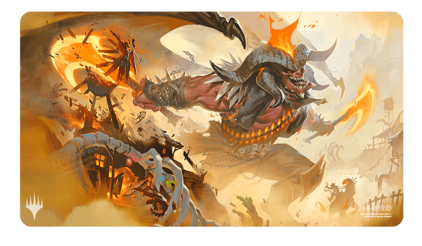 Ultra Pro Outlaws Of Thunder Junction Rakdos, The Muscle Standard Gaming Playmat Key Art For Magic: The Gathering