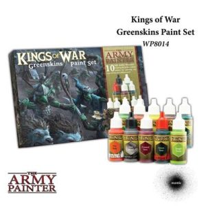 The Army Painter - Warpaints Kings of War Greenskins Paint Set
