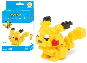 Pokemon : Pikachu -Nanoblock Figure 10cm