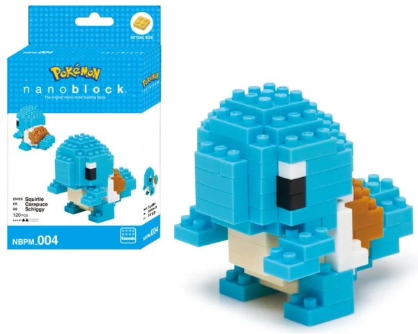 Pokemon : Squirtle –  Nanoblock Figure 10cm