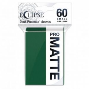 Ultra Pro Eclipse Matte Small Deck Protector Sleeves - Forest Green 62x89mm (60 Θήκες)