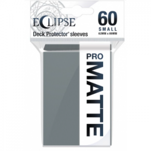 Ultra Pro Eclipse Matte Small Deck Protector Sleeves - Smoke Grey 62x89mm (60 Θήκες)