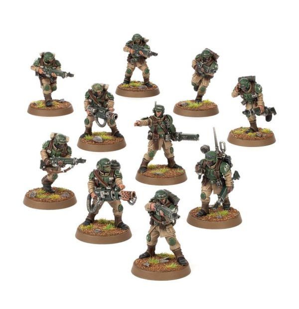 Warhammer 40K - Astra Militarum: Cadian Shock Troops (47-33)