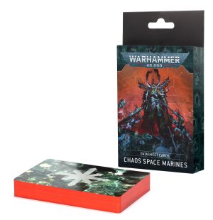 Warhammer 40K - Datasheet Cards: Chaos Space Marines (43-02)