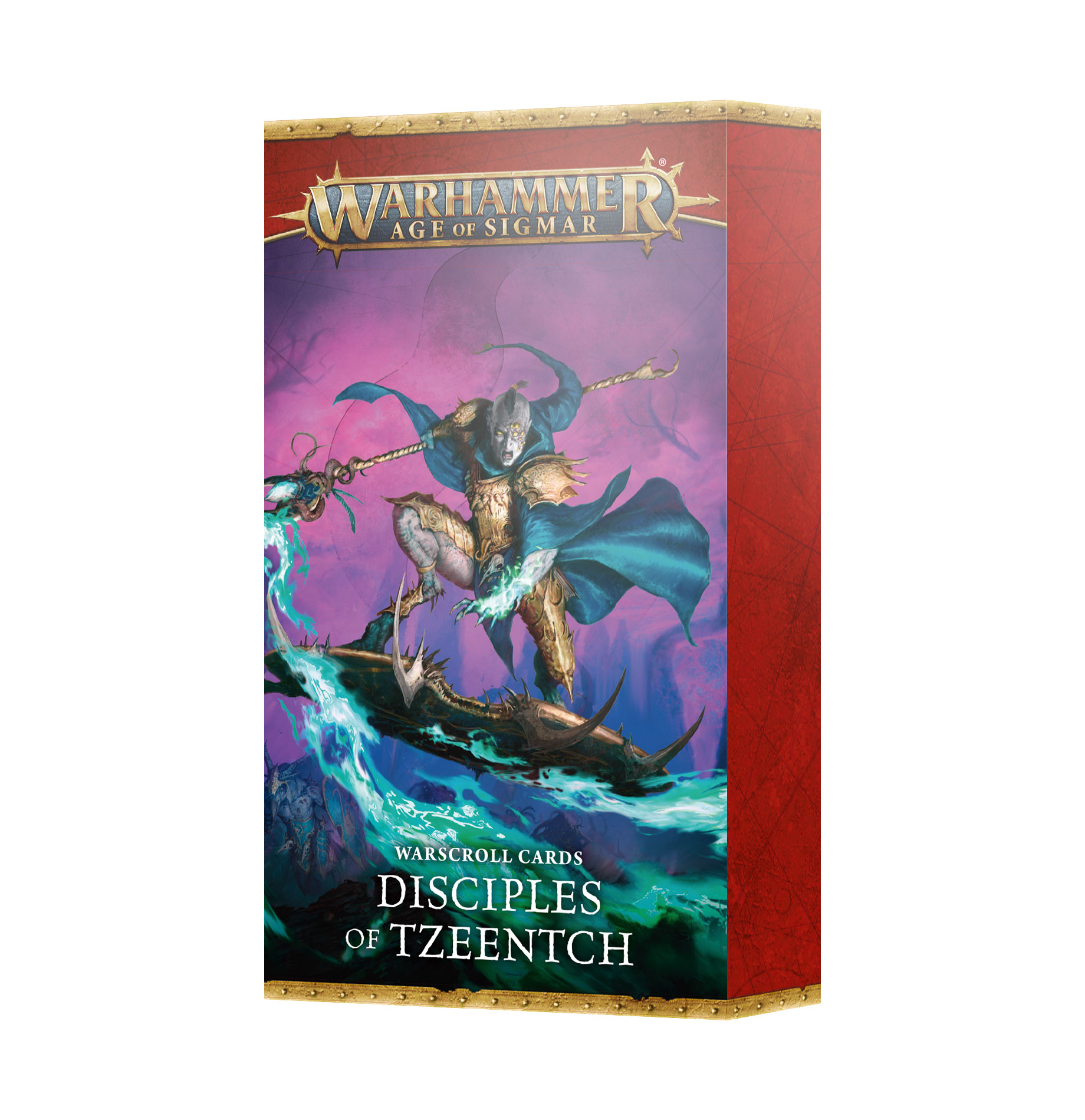 60050201014_ENGDisciplesofTzeentchWarscrolls4.jpg Warhammer AoS - Warscroll Cards: Disciples of Tzeentch (English) (83-46)
