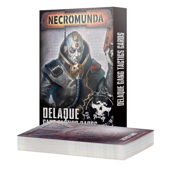 Necromunda: Delaque Gang Tactics Cards (300-28)