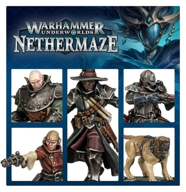 Warhammer Underworlds: Nethermaze - Hexbane's Hunters (109-16)