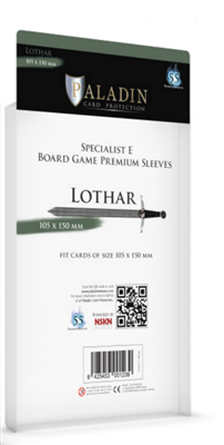 Paladin Sleeves - Lothar Premium Specialist E 105x150mm (55 Sleeves)