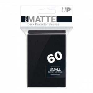 Ultra Pro PRO-Matte Small Deck Protector Sleeves - Black 62x89mm (60 Θήκες)